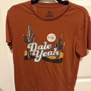 Men's Dale Brisby Orange Graphic T-Shirt